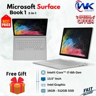 Surface Book | [ Core i5-6th Gen |  Core i7-6th Gen ] | (UPTO) 16GB - 512GB SSD | 2-in-1, Detachable