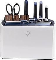 Smart Cutting Board and Knife Set with Drying Holder,4 Colour Coded Chopping Board, 4 Knives, 10 Pai