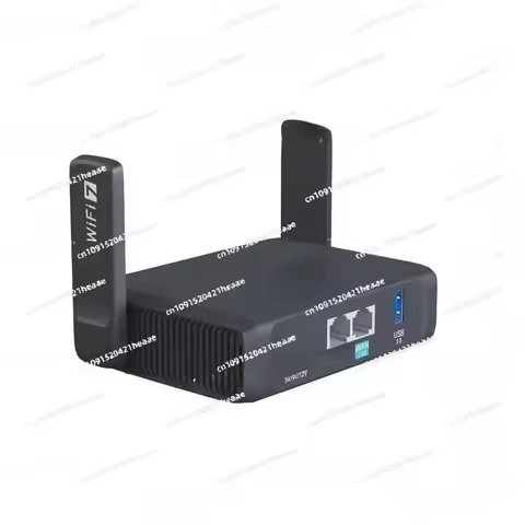 GL.iNet GL-BE3600( Slate 7) Wi-Fi 7 Travel Router-Dual 2.5G Ports for Fast Streaming, Gaming & Secur