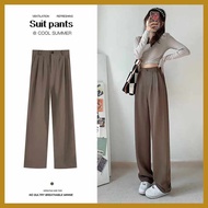 Huilishi(kz`Korean:g?High*VZ?Waist*CR?Casual*Cx?Trousers*og?Wide*Ph?Leg*dr?Pants For Women Premium