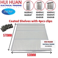 PreOrder Snow Coated Shelves For stainless steel upright chiller/freezer/combo ss2duc/ss2duf/ss4duc/