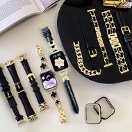 Luxury Gold black Strap Case For Huawei Watch Fit 4 Strap Metal Huawei watch Fit 4 pro Strap PC Huaw