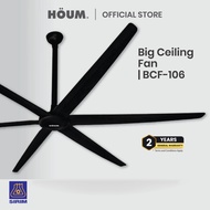 HOUM Motor 9 Speed Aluminium Blades Big Ceiling Fan (10/6") BCF106