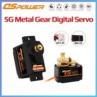 DSpower 5g Micro Digital Servo Metal Gear Mini Servos For RC Car WLtoys k969 k989 k999 Mini Q Airpla