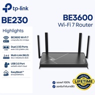 TP-Link Archer BE230 เราเตอร์ Wi-Fi 7 BE3600 | พอร์ต 2.5G คู่ (WAN/LAN) | MLO ลดดีเลย์ | รองรับ Easy