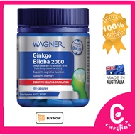 [AUS Direct Import] Wagner Ginkgo Biloba 2000 100 Capsules