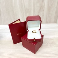 Cartier玫瑰金AU750 C de系列0.03克拉鑽戒指B4086400