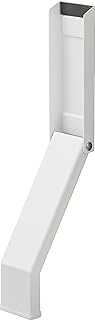 Yamazaki 3720 Magnetic Folding Door Stopper, White (when in Use) Approx. W 1.8 x D 2.8 x H 11.0 inch