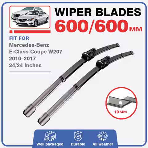 Car Wiper Blades For Mercedes Benz E Class C207 W207 2010 - 2017 Coupe Front Windshield Brushes Wind