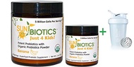 [USA]_Sunbiotics, Just 4 Kids! Potent Probiotics with Organic Prebiotics Powder, Banana, 2 oz (57 g)