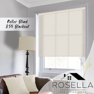 READY STOCK ROLLER BLIND - 45%Blackout Premium Roller Blind/Blackout Blind/Roller Blind/Curtain Blin