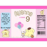 POMPOMPURIN CHIP BAG SOLD PER PIECE BIRTHDAY SOUVENIR GIVEAWAY LOOTBAG