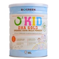 [CLEARANCE] Biogreen O'Kid Dha Gold Organic Soymilk Powder (800g) EXP: 03/27