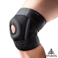 [ATUNAS ATUNAS] Sports Leisure Protective Gear/Open Soft Iron Knee Pads A1SAGZ01 Black