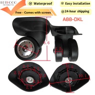 1Pair/2pcs A88-DKL Compression-Proof Luggage Wheels - Heavy Duty Suitcase Replacement with Reinforce