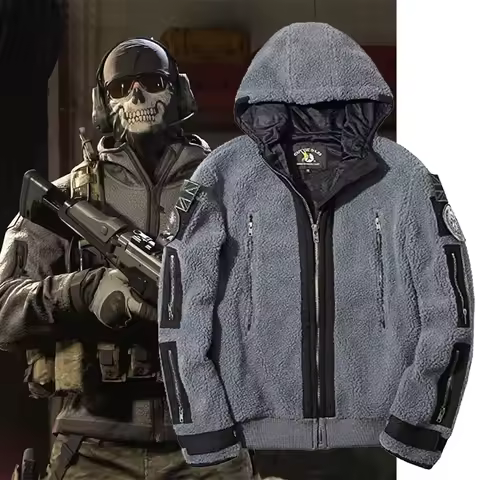 Call Of Duty 6 Cosplay Clothing Same Jacket MWII Ghost Mask COD Cosplay Ghost Combat Suit Ghost Jack
