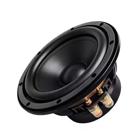 6.5-inch Car Audio System High-power 6 Euro 60W External Magnetic Bookshelf Speaker Subwoofer Speake