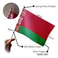 Nazhifa Printing - Small Belarus) Flag, Country Hand Flag, Parade, Festival