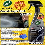(100% Genuine Product) TURTLE WAX HYBRID SOLUTIONS CERAMIC ACRYLIC BLACK CAR WAX - 473ML