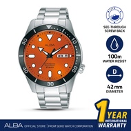 Jam Tangan Pria Alba ACTIVE Automatic Stainless Steel AL4163 Original