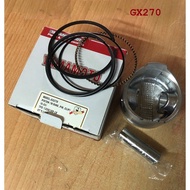 9HP GX270 engine piston + piston ring (D=77mm)