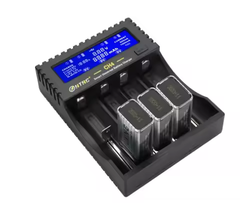 18650 Multi-function Li-ion Li-fe Ni-MH Ni-CD Smart Charger for AA/AAA/18650/26650/6F22/16340/9V Bat