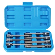 Car Automotive Tools Drive Extra Long T25 T30 T40 T45 T50 T55 T60 3/8inch Chrome-Vanadium Steel Torx