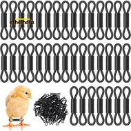 Spraddle Leg Baby Chick Leg Bands 150Pcs, Chicken Hobble Braces Adjustable for Newborn Poultry 1-3 D