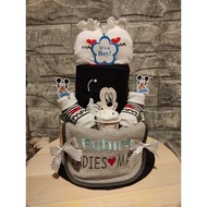 Hamper Baby-Diapers Cake