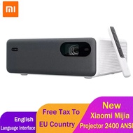 Xiaomi Mijia Laser Projector 2400 ANSI Lumens 1920*1080P Full HD Projector Home Cinema Beamer Android Wifi MIUI TV Projector M.2