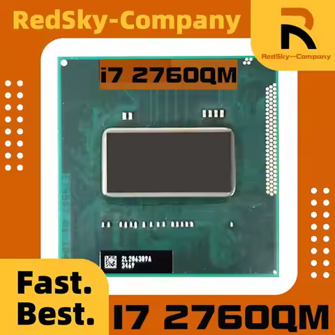 used Core i7-2760QM i7 2760QM 4-Cores 8-Thread 45W Laptop Notebook processor perfect test