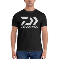 Newest T-Shirt Daiwa Fishing Logo Customized Cotton For Man