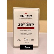 Cremo Shave Sheets, 30 pcs