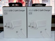 全新 ASUS 華碩 65W USB-C GaN Charger 兩接口快速充電器 連150cm USB-C線