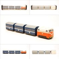 【喵喵模型坊】TOUCH RAIL 鐵支路 Q版 台鐵E200普通車小列車 (QV009T3)