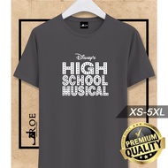 🔥 Baju Tshirt High School Musical 100% Cotton + Plus Size