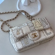 CHANEL 白色拼布 CF 25開