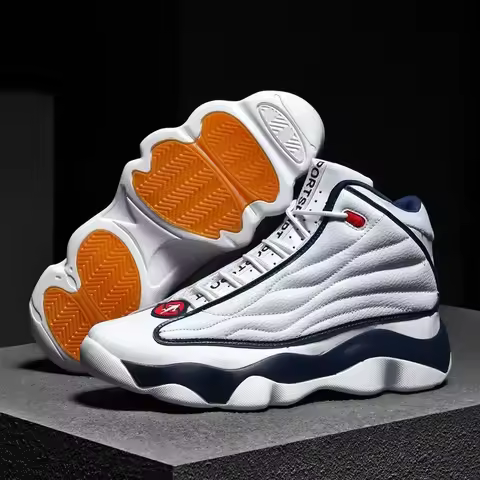 Classic Brand Men Woman Basketball Training Shoe Top Quality Unisex High Top Gym Basketball Boot Des