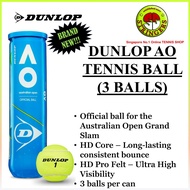 Dunlop AO Tennis Balls [ 1can, 3 cans, 5 cans]