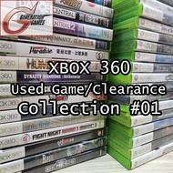 XBOX 360 Used Games Collection #01 (Choose Your Game)