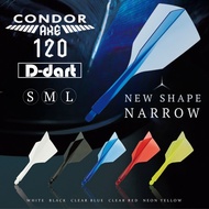 CONDOR AXE 120 Darts Flight - NARROW Condor Axe 120 Integrated Dart Flight (SAYAP ARROW)