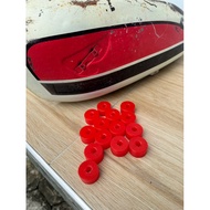 MERAH CB GL100 TANK RUBBER CB GL100 TANK RUBBER RED