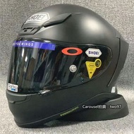 SHOEI Z7消光黑加長尾翼安全帽機車頭盔全盔全罩男女賽車跑盔防摔保護防碰撞四季通用摩托騎士裝備通風透氣重機騎乘&amp;代購