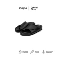 CAJSA | TERRA BLACK - FLATS SANDAL