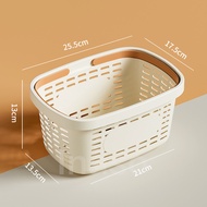 Inaso Storage Basket Dengan Pegangan Keranjang Kamar Mandi Keranjang Organizer Storage Penyimpanan P