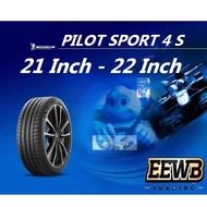 (POSTAGE) 21 / 22 INCH MICHELIN PILOT SPORT 4 S NEW CAR TIRES TYRE TAYAR