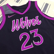 [AU] NBA Minnesota Timberwolves Jimmy Butler #23 city edition PRINCE uniform au authentic swingman sw Nike jersey basketball Adidas 木狼 畢拿 球衣 波衫