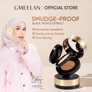 【Free Gift】100% Ori - GMEELAN Black Truffle Zinc PCA Antioxidant Air Cushion 7g+10g | High Coverage 