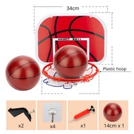 Indoor Basketball Wall-mounted Basketball Ring with Score Counter Authentic Counting Basketball Rim