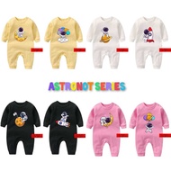 CARTOON ASTRONAUTS BABY JUMPER BABY BOY JUMPER/ NEWBORN BABY CLOTHES/ BABY SLEEPSUIT 2-12 MONTHS BAB